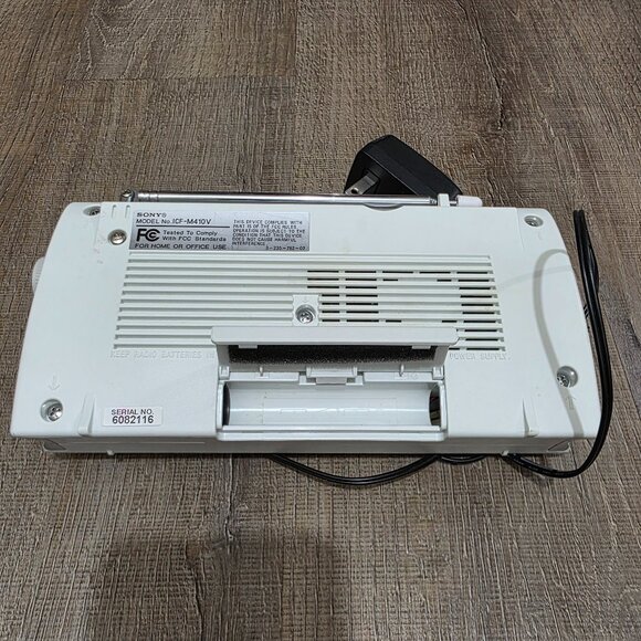 Sony ICF-M410V AM FM TV Weather Band Radio – Tested, Works Great - Picture 16 of 16
